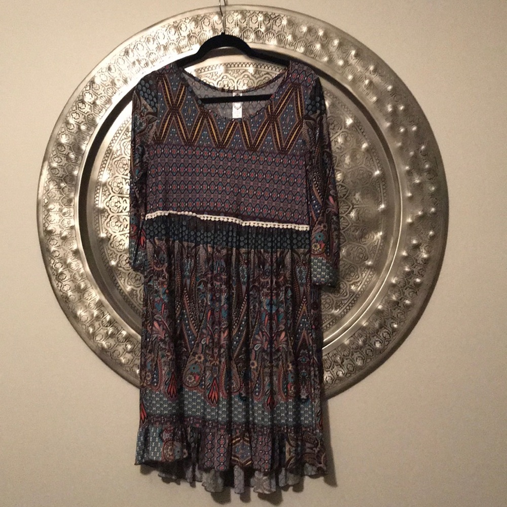 Multi colored dress